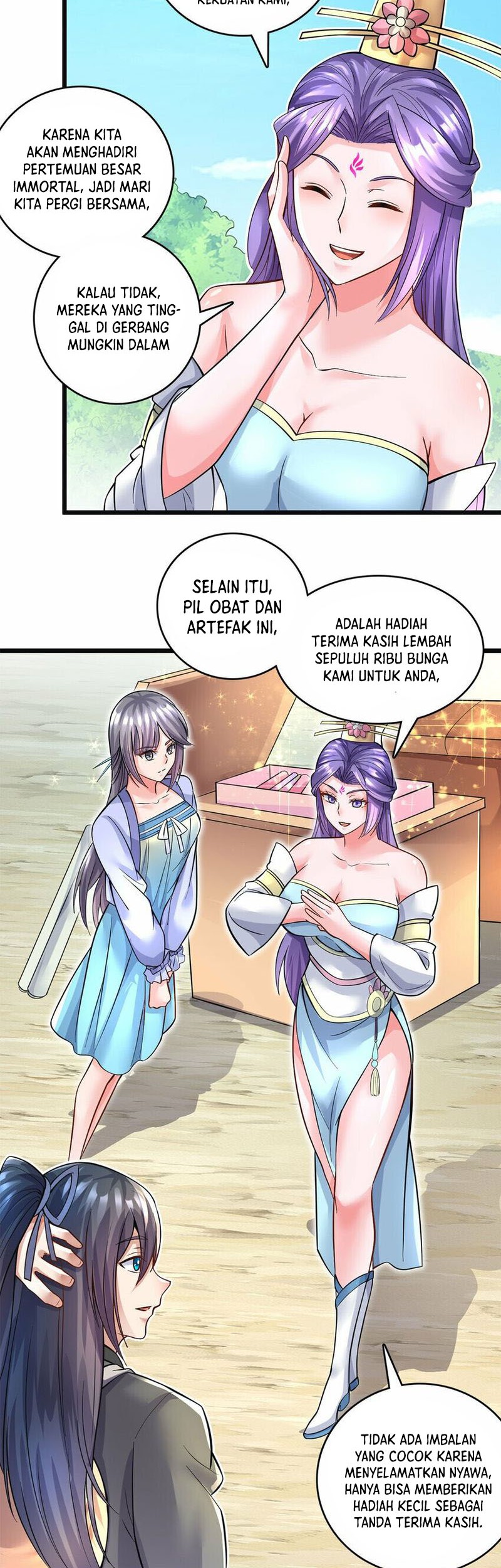 With a Sword Domain, I Can Become the Sword Saint Chapter 57 - halaman 15