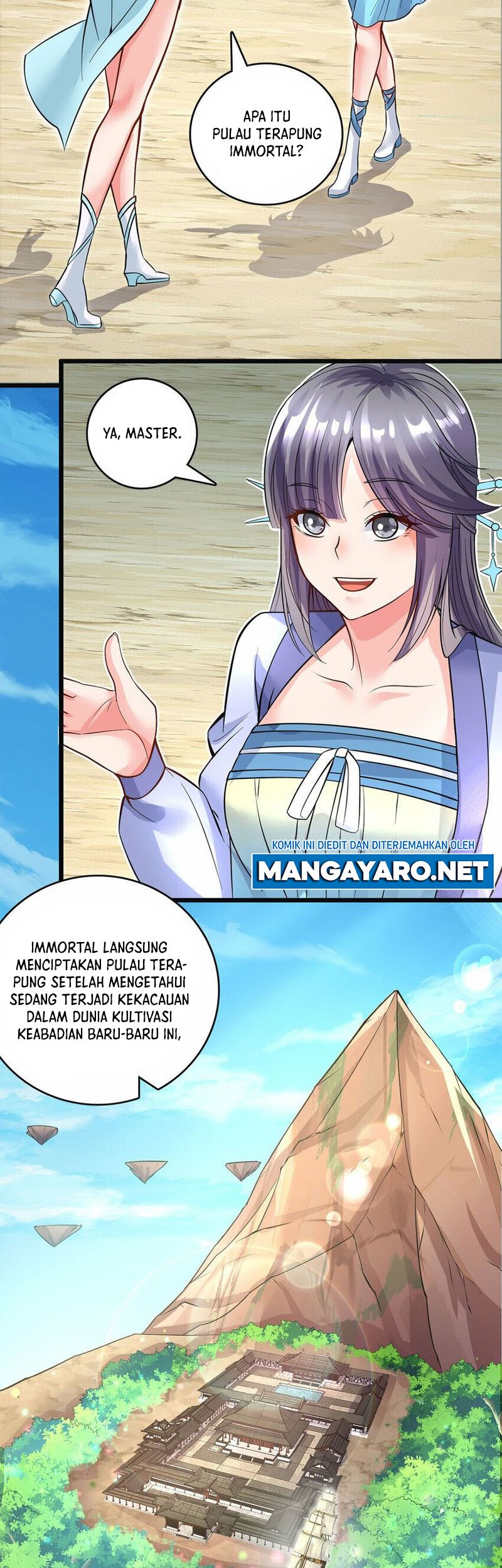 With a Sword Domain, I Can Become the Sword Saint Chapter 57 - halaman 3