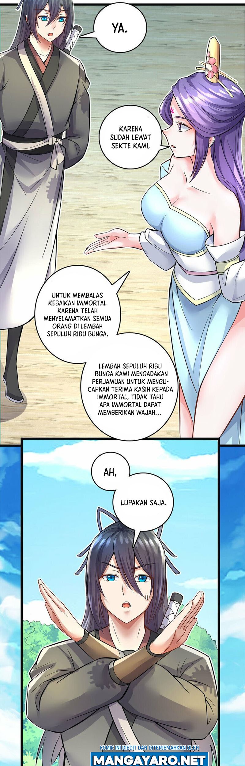 With a Sword Domain, I Can Become the Sword Saint Chapter 57 - halaman 8