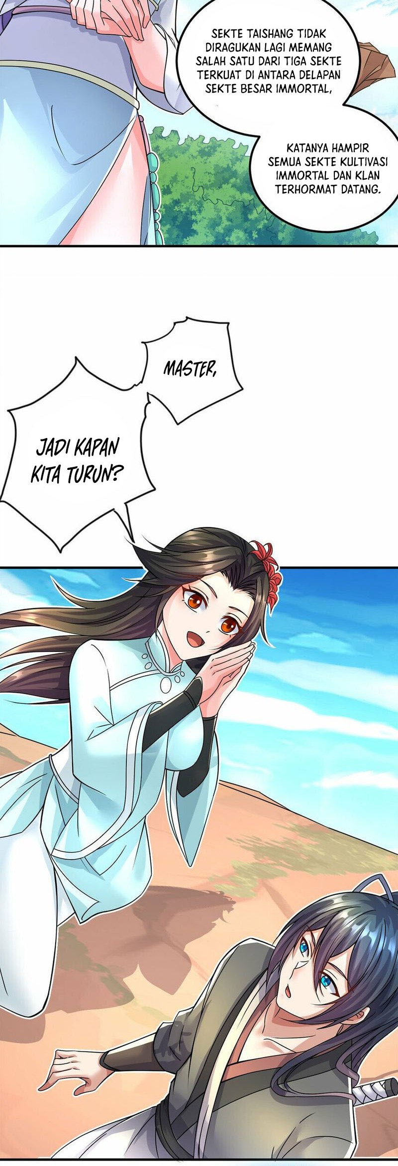 With a Sword Domain, I Can Become the Sword Saint Chapter 58 - halaman 5