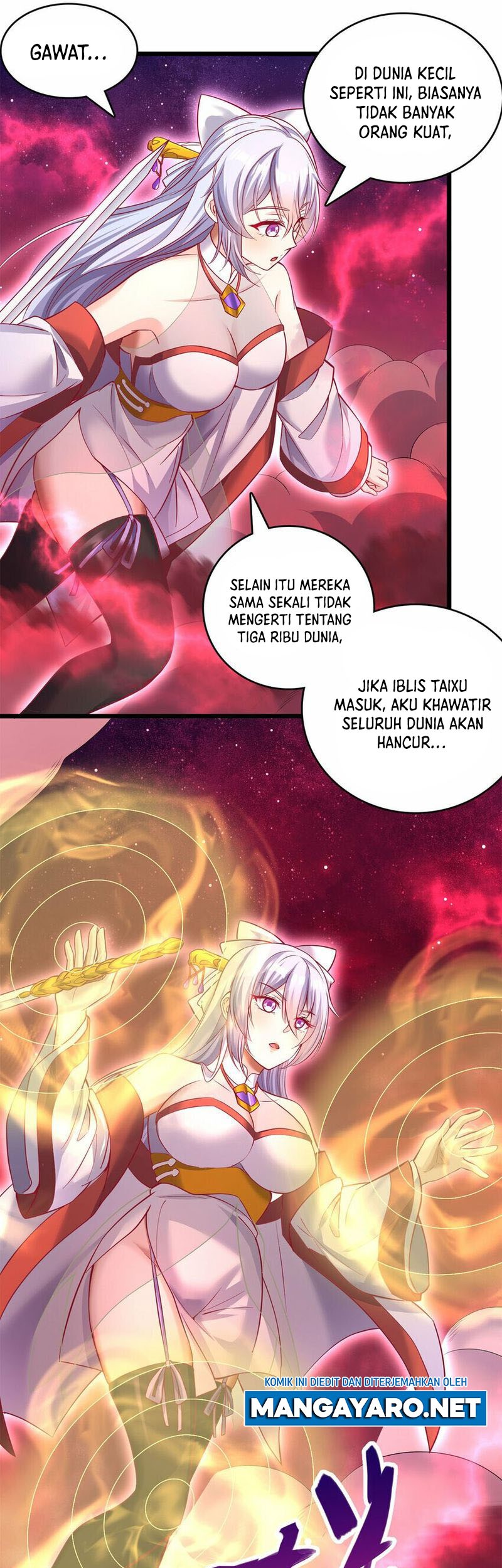 With a Sword Domain, I Can Become the Sword Saint Chapter 59 - halaman 14