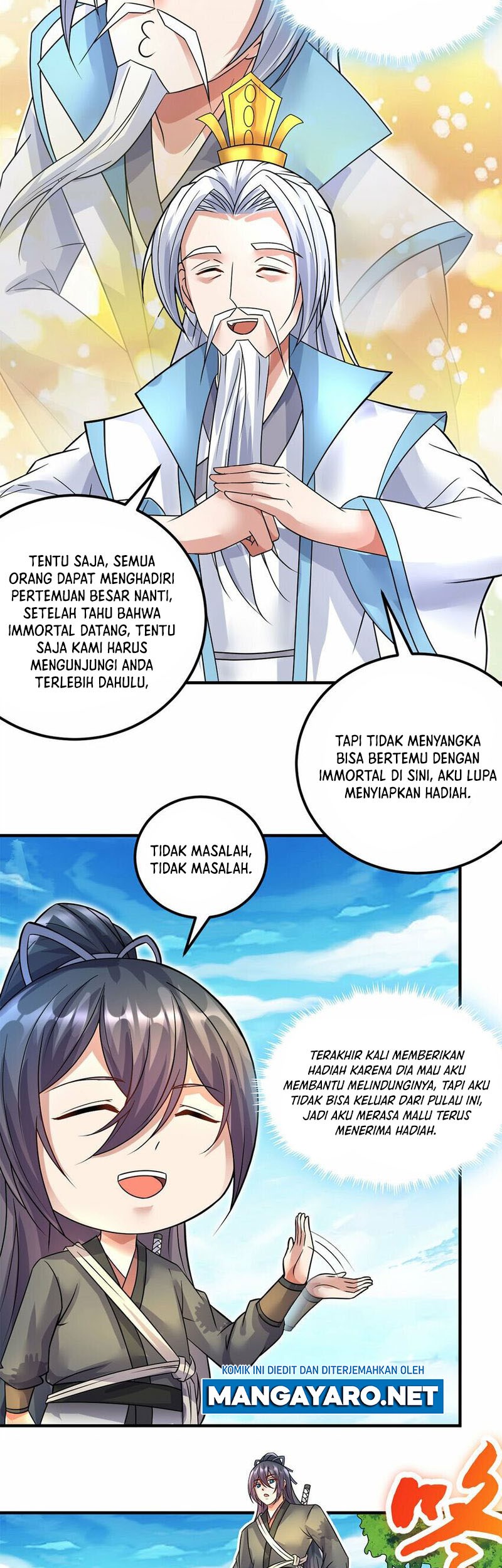 With a Sword Domain, I Can Become the Sword Saint Chapter 59 - halaman 8