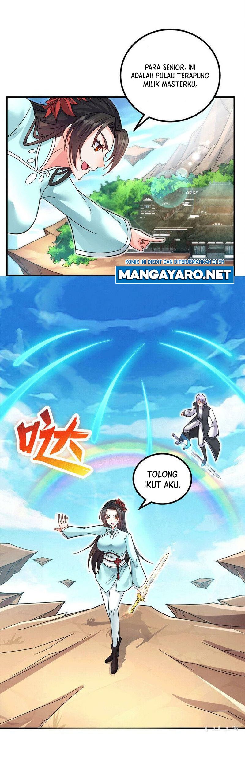 With a Sword Domain, I Can Become the Sword Saint Chapter 60 - halaman 21