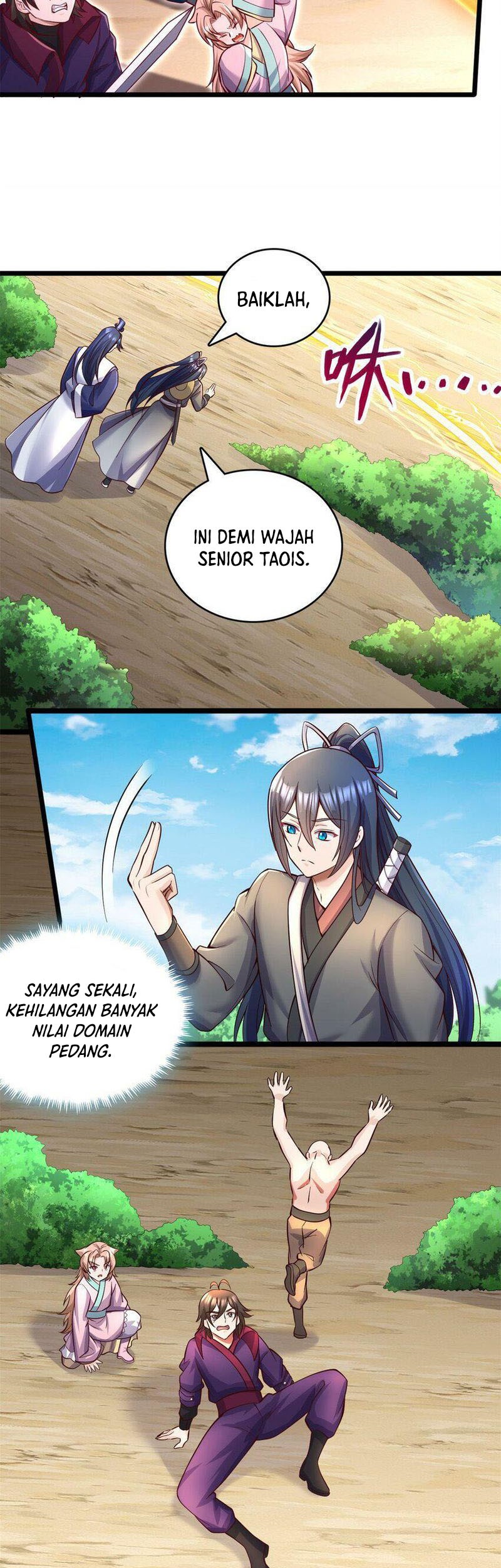 With a Sword Domain, I Can Become the Sword Saint Chapter 63 - halaman 12