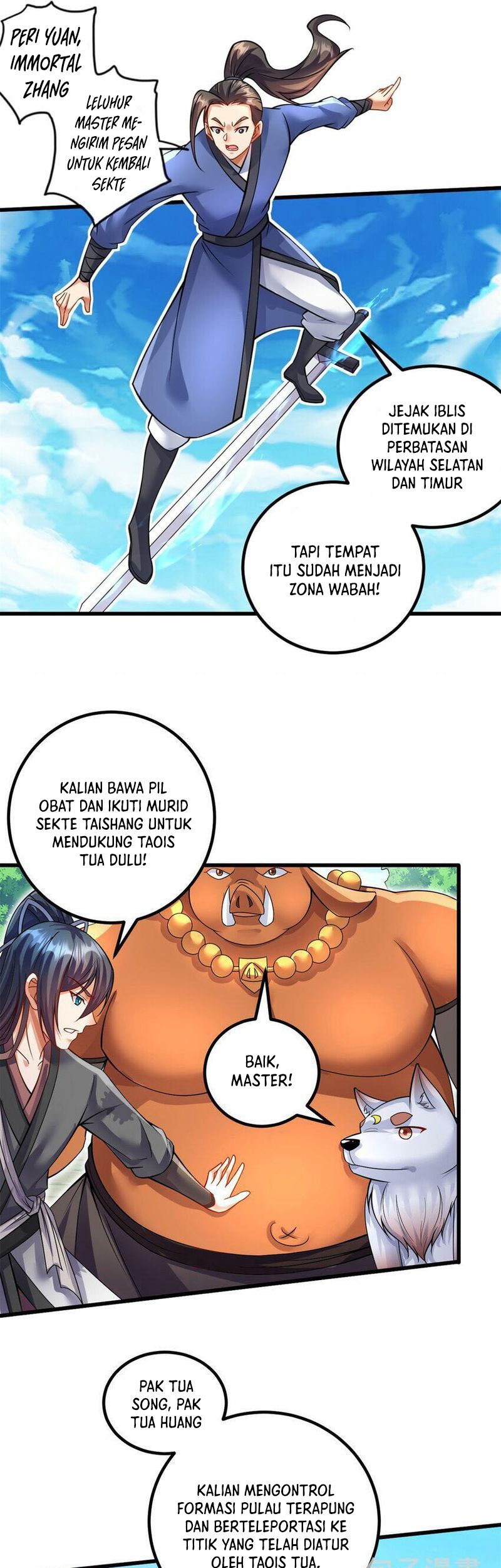 With a Sword Domain, I Can Become the Sword Saint Chapter 69 - halaman 10
