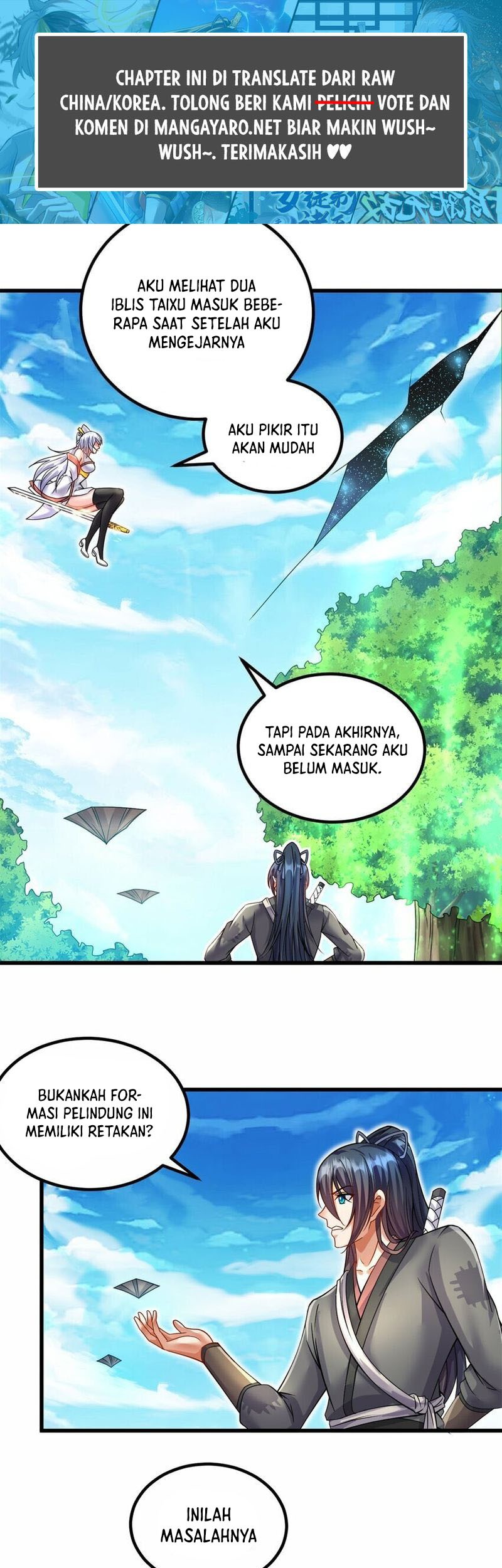 With a Sword Domain, I Can Become the Sword Saint Chapter 69 - halaman 2