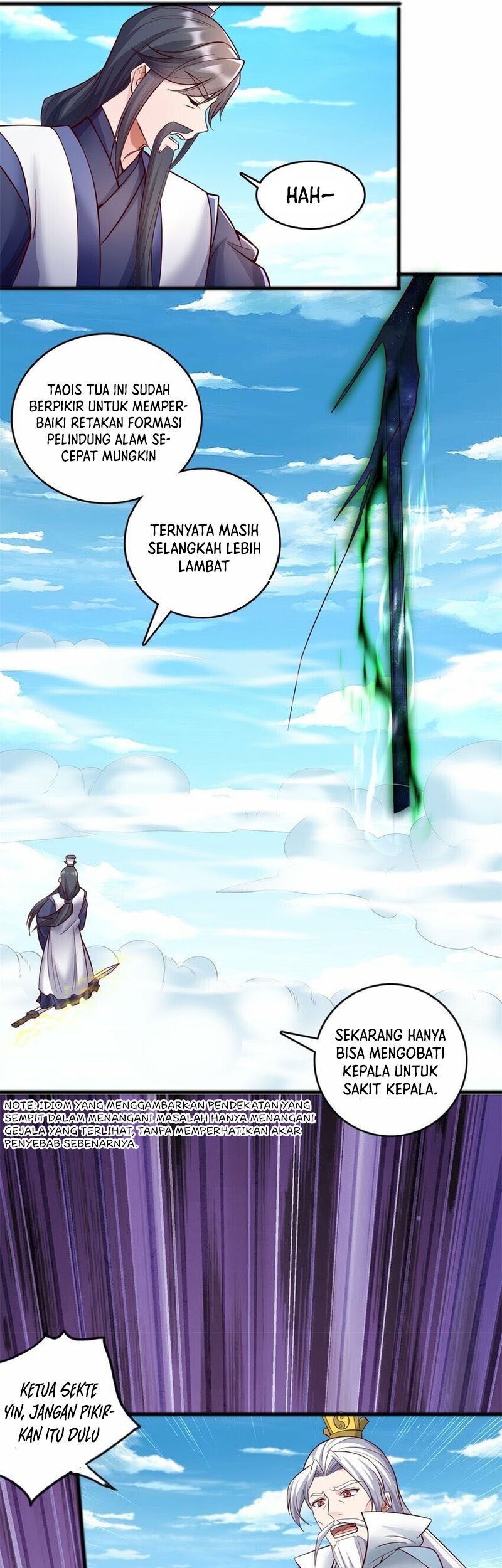 With a Sword Domain, I Can Become the Sword Saint Chapter 70 - halaman 10