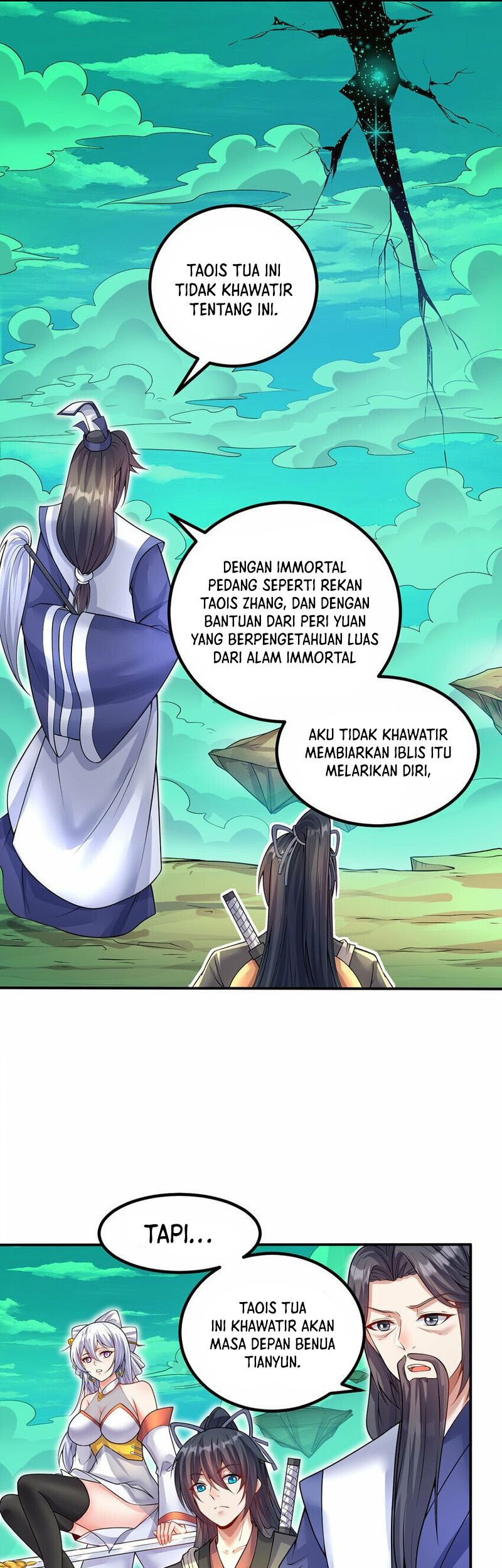 With a Sword Domain, I Can Become the Sword Saint Chapter 73 - halaman 18