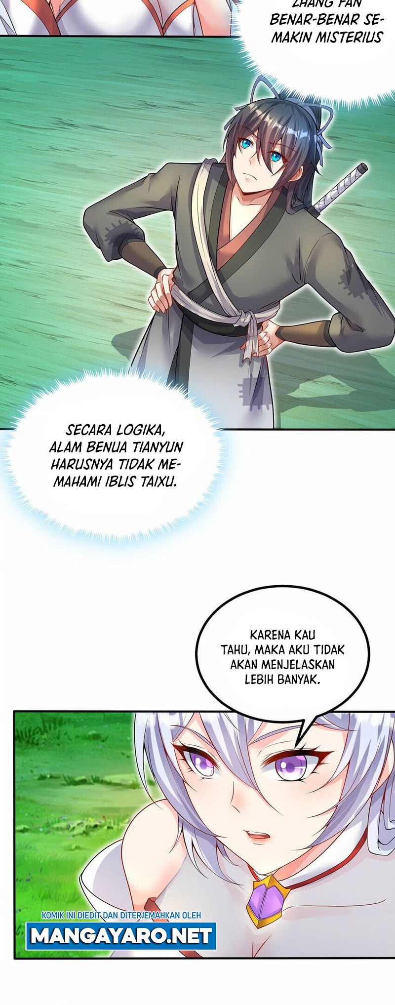 With a Sword Domain, I Can Become the Sword Saint Chapter 73 - halaman 9