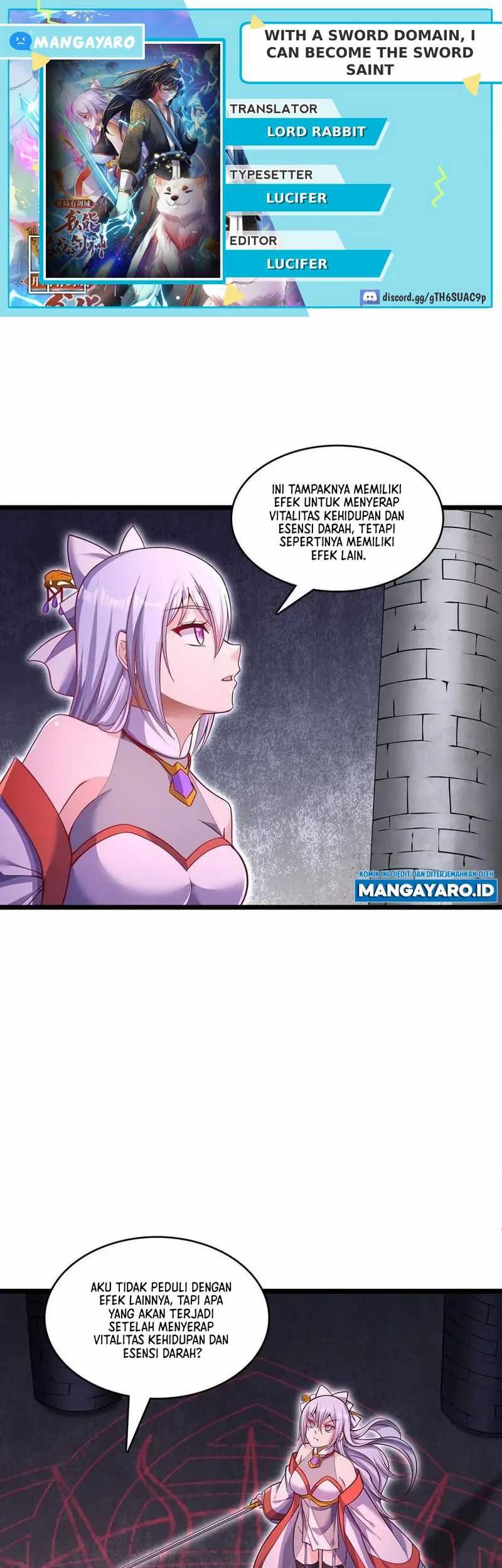With a Sword Domain, I Can Become the Sword Saint Chapter 99 - halaman 1