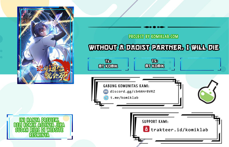 Without a Daoist Partner, I Will Die Chapter 5 - halaman 2