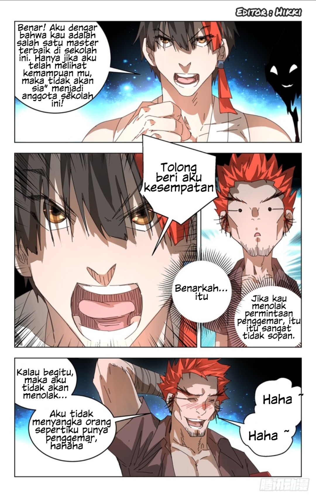 Wo Mei Zhou Yige Xin Shenfen Chapter 0.1 - halaman 3