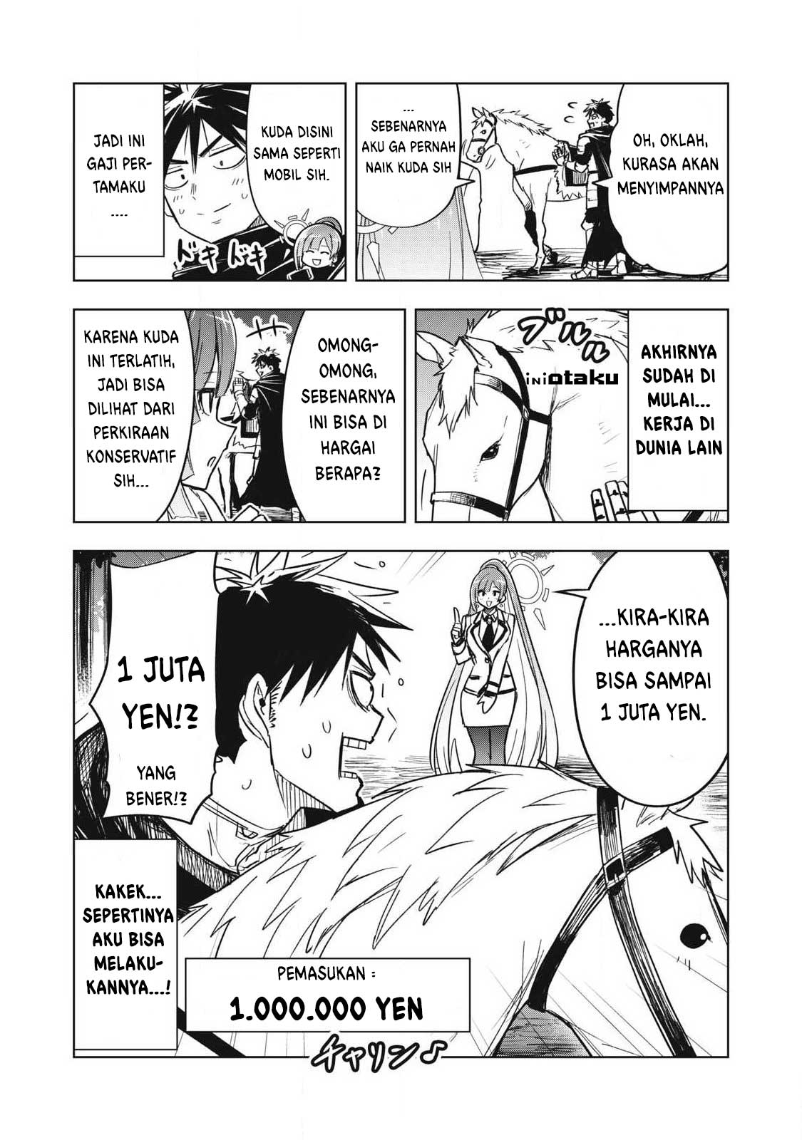 Working Abroad in Another World ~ A Simple Job to Bring Home an Annual Salary of One Trillion Yen Chapter 2.2 - halaman 17