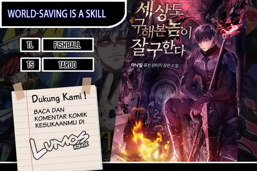 World-Saving Is A Skill Chapter 27 - halaman 1