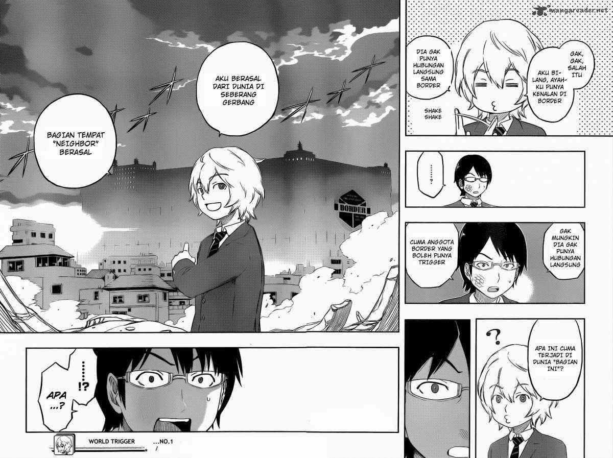 World Trigger Chapter 1.5 - halaman 24