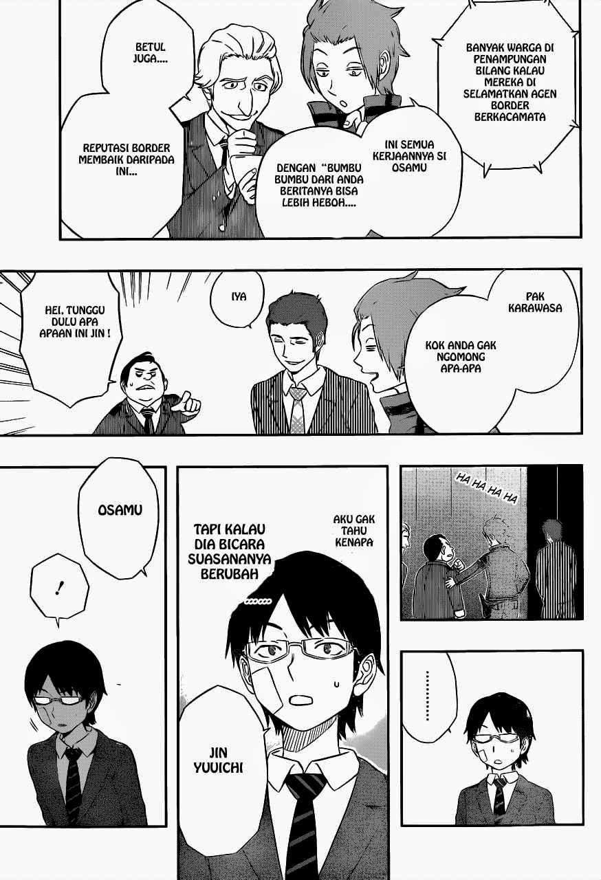 World Trigger Chapter 10 - halaman 15