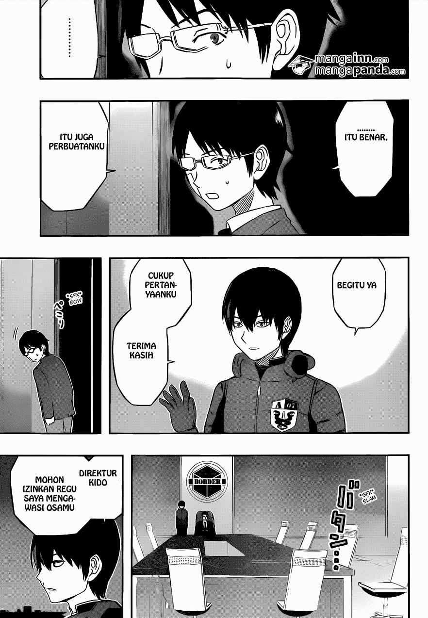 World Trigger Chapter 10 - halaman 17
