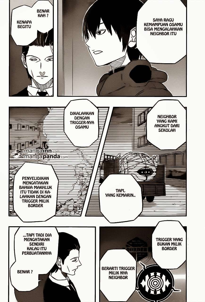 World Trigger Chapter 10 - halaman 18