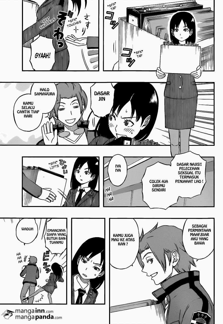 World Trigger Chapter 10 - halaman 4