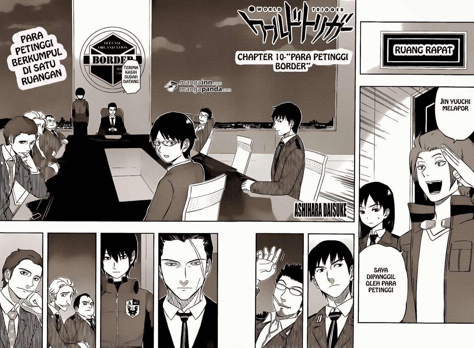 World Trigger Chapter 10 - halaman 5