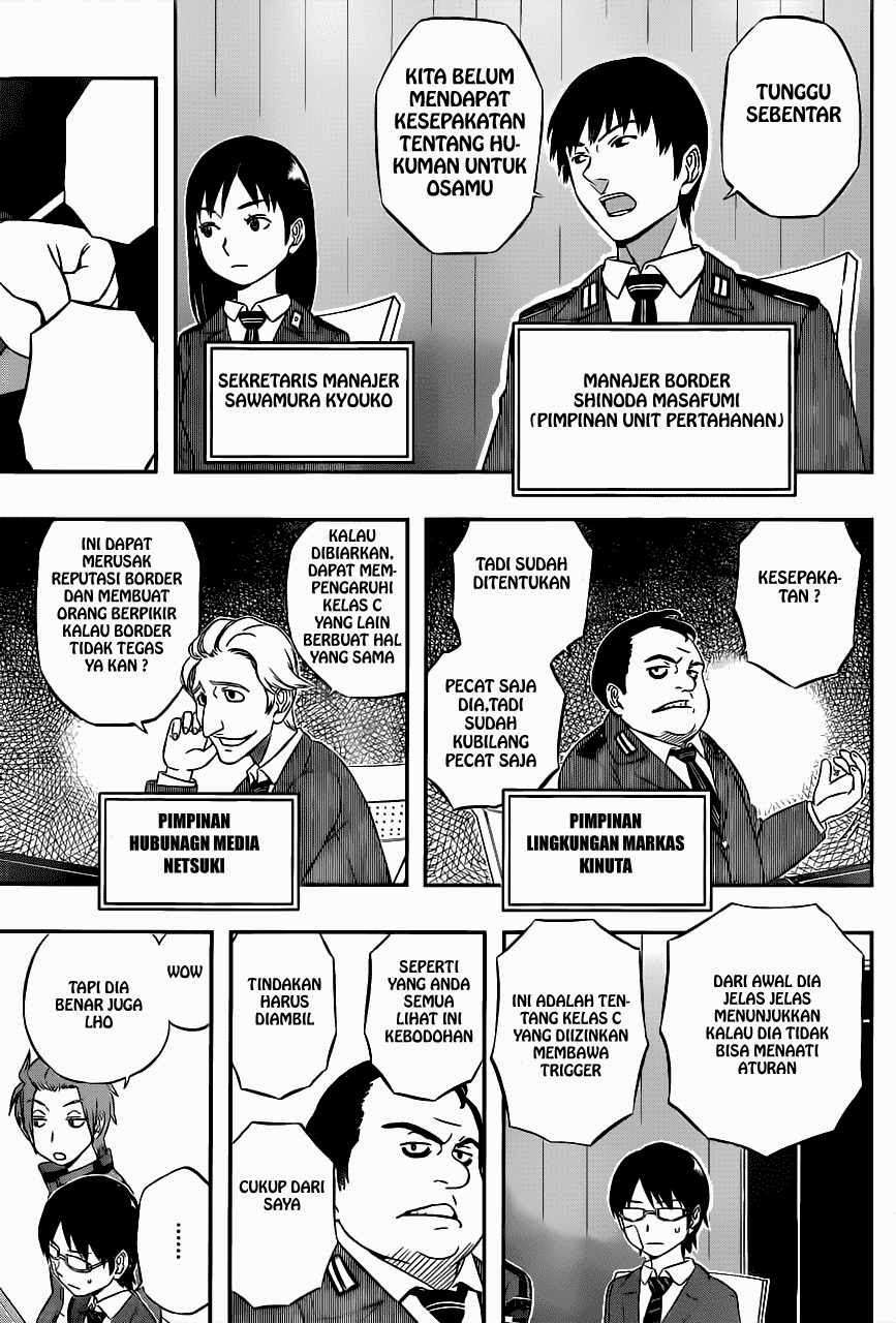 World Trigger Chapter 10 - halaman 7