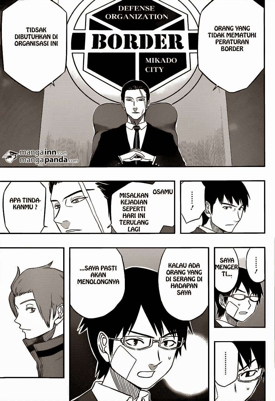 World Trigger Chapter 10 - halaman 9