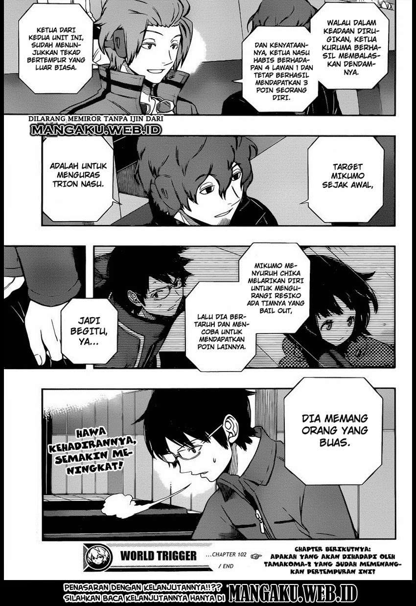World Trigger Chapter 102 - halaman 21