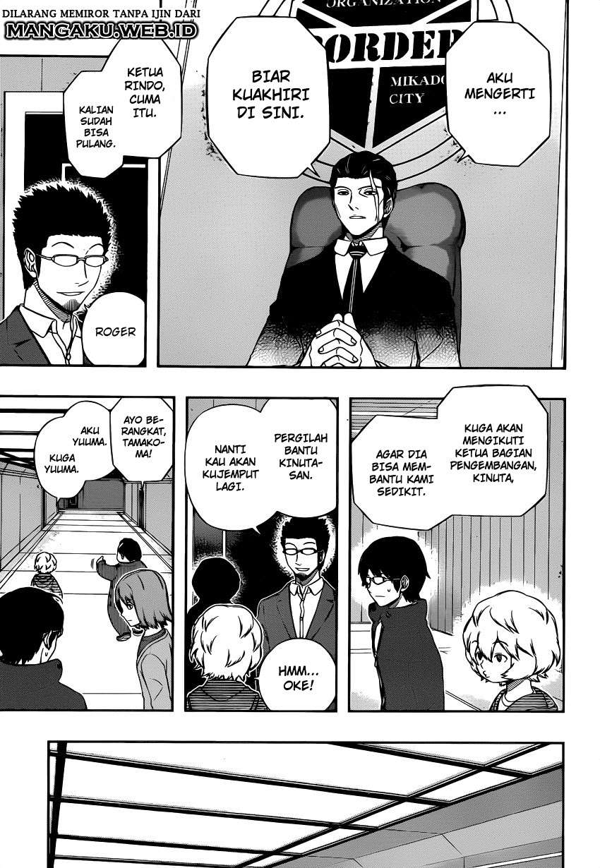 World Trigger Chapter 104 - halaman 15