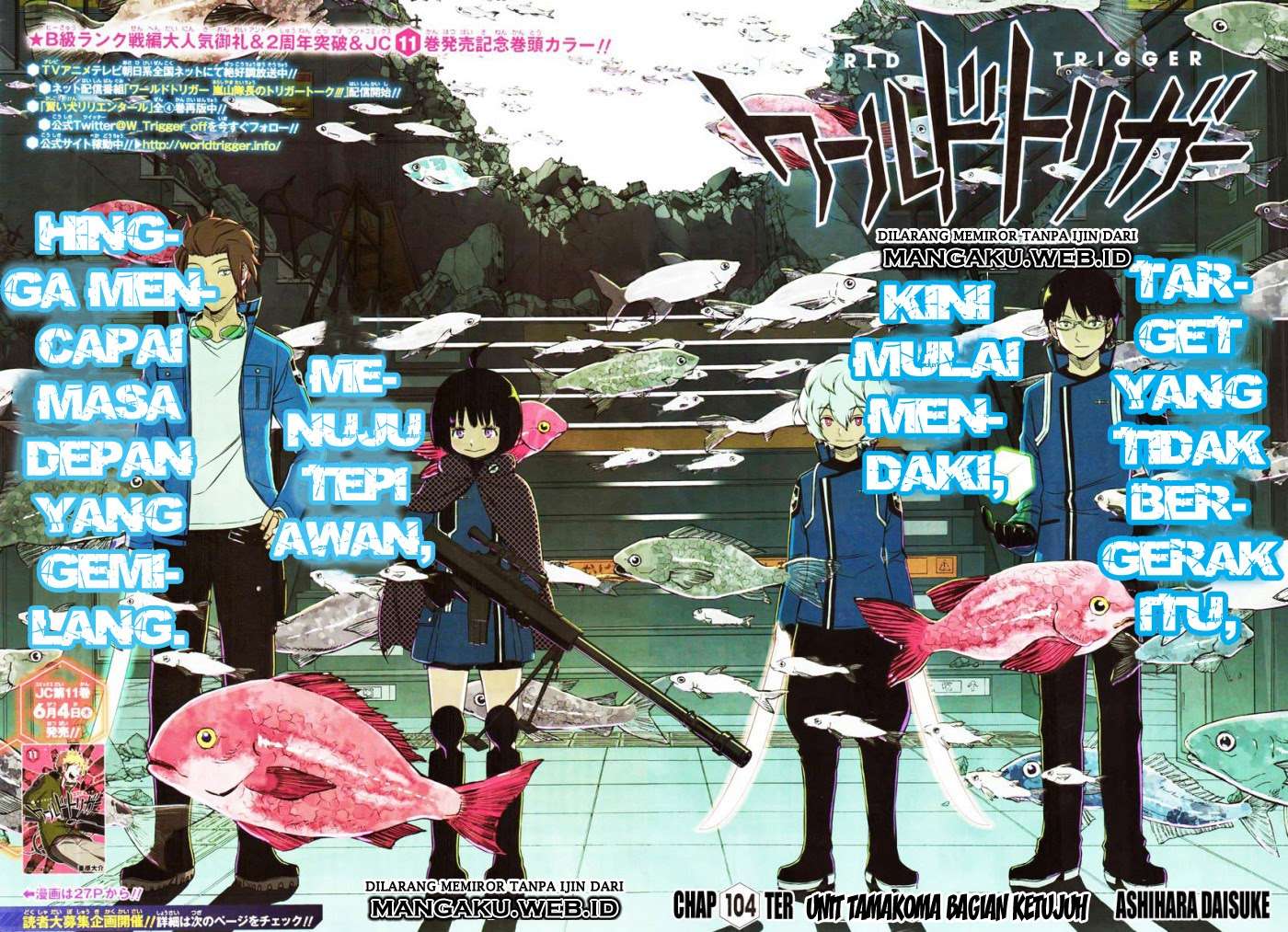 World Trigger Chapter 104 - halaman 2