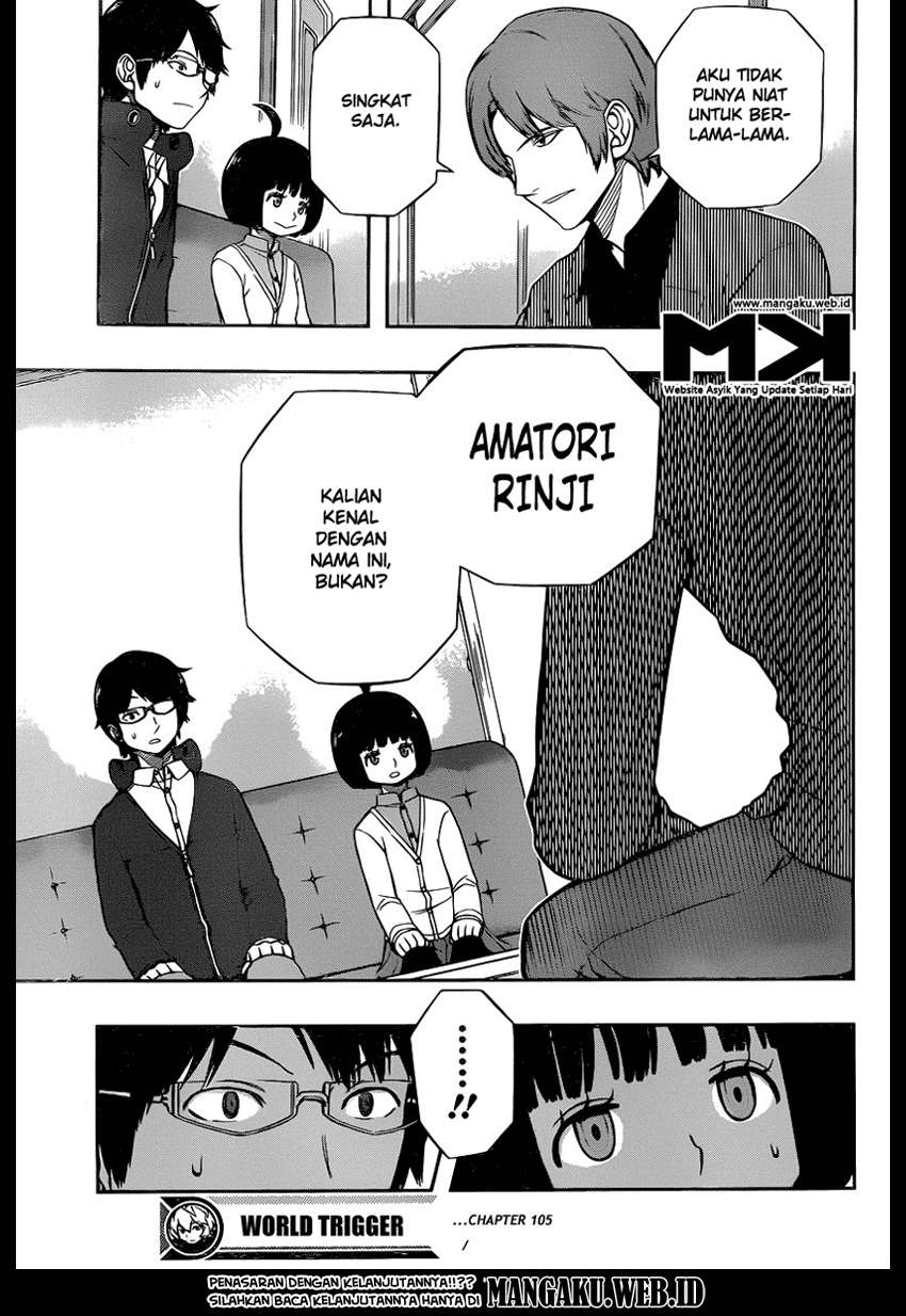 World Trigger Chapter 105 - halaman 20