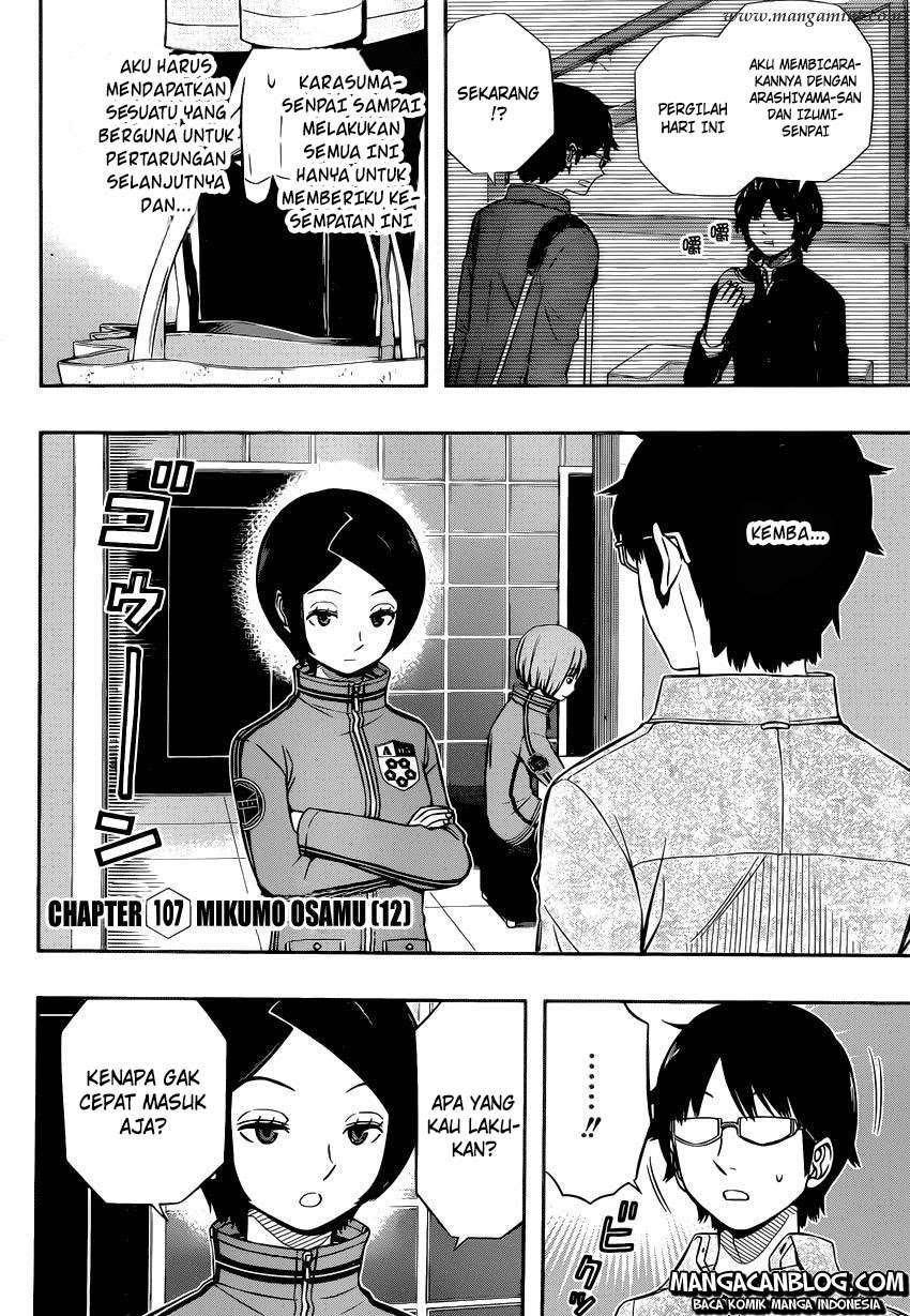 World Trigger Chapter 107 - halaman 3