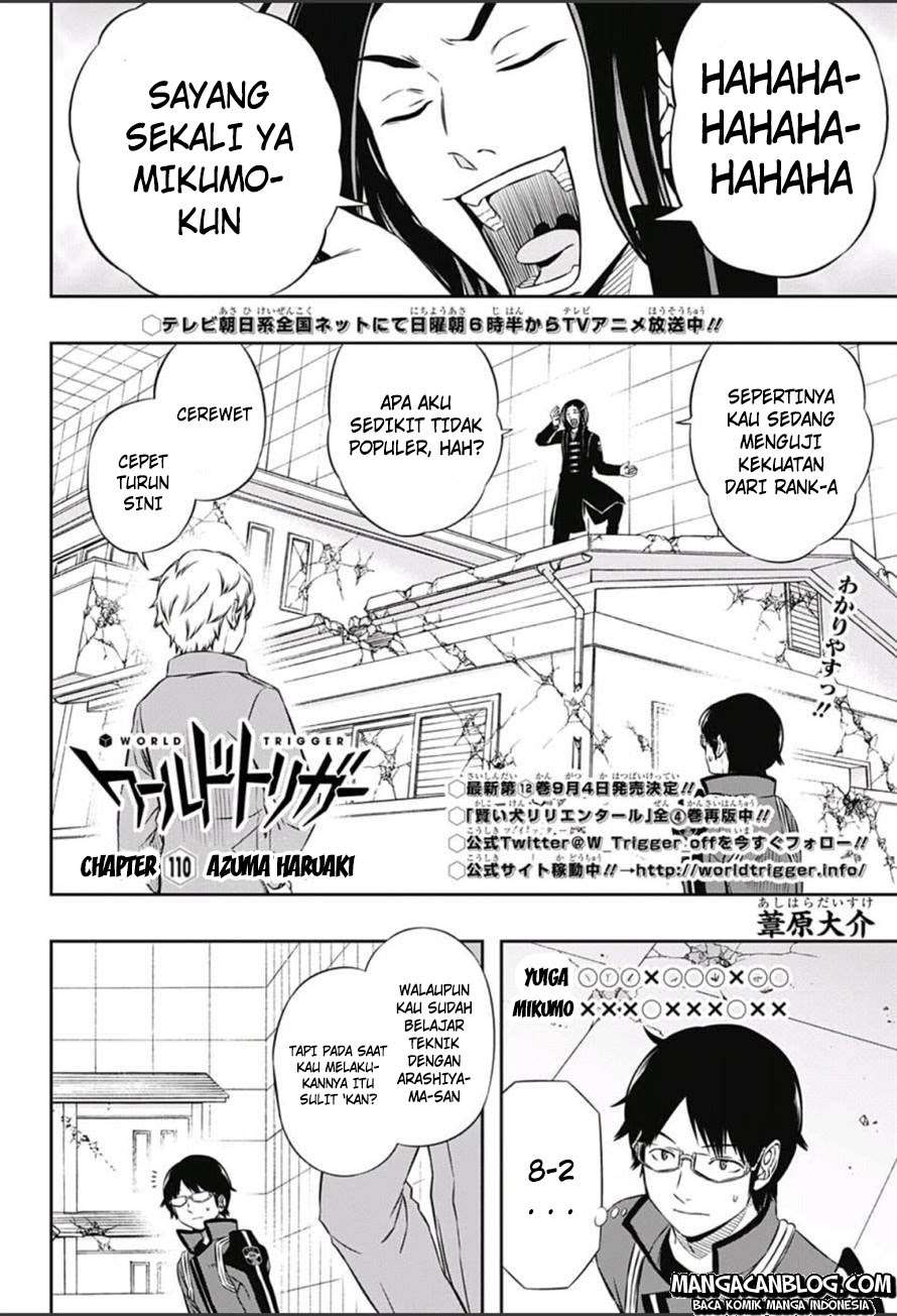 World Trigger Chapter 110 - halaman 3
