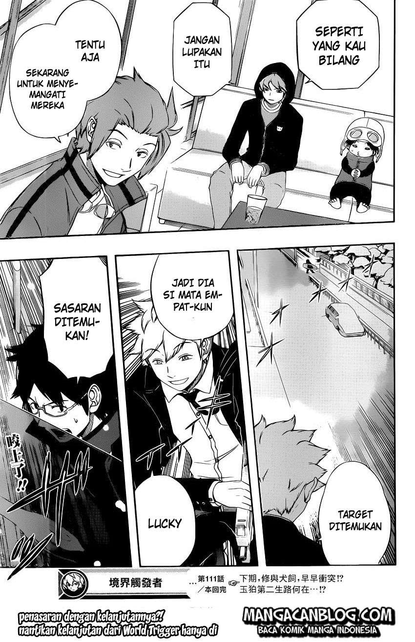 World Trigger Chapter 111 - halaman 19
