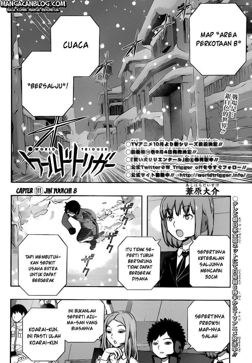 World Trigger Chapter 111 - halaman 2