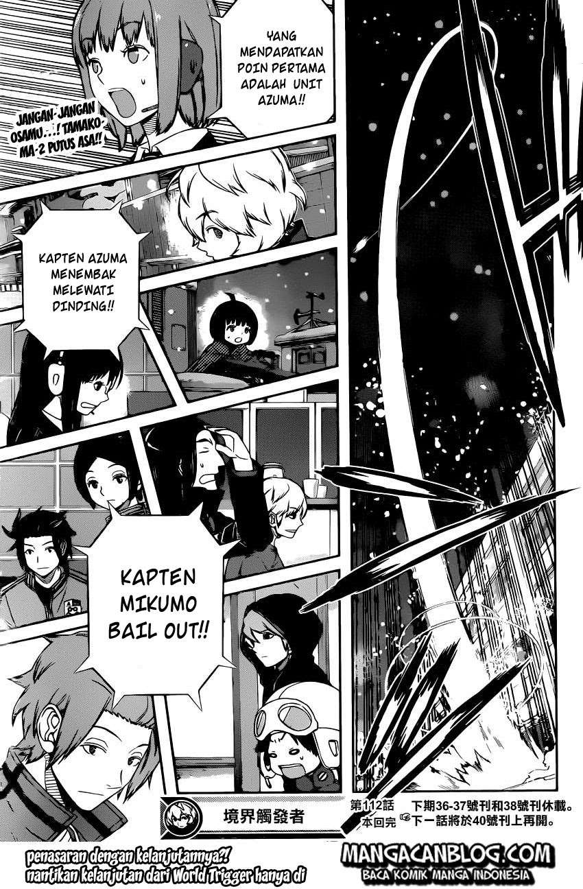 World Trigger Chapter 112 - halaman 19