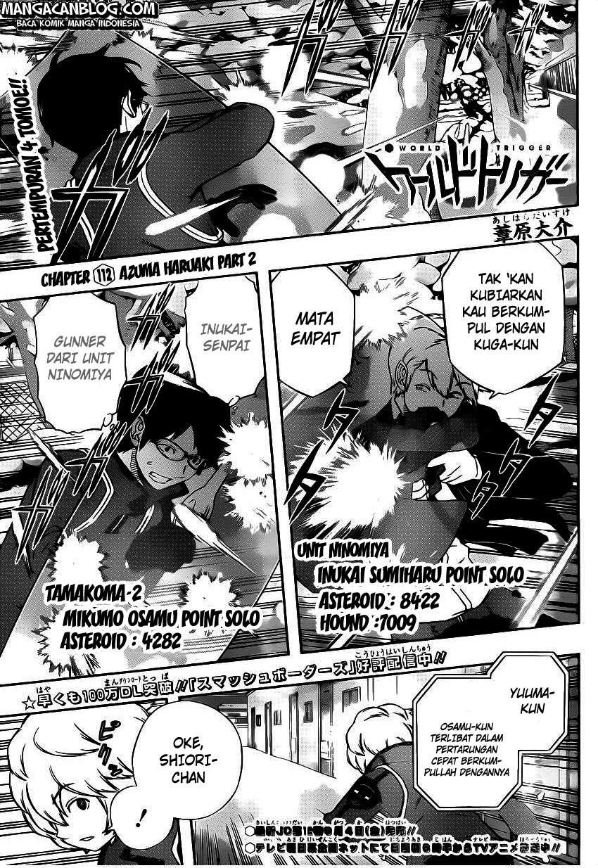 World Trigger Chapter 112 - halaman 2