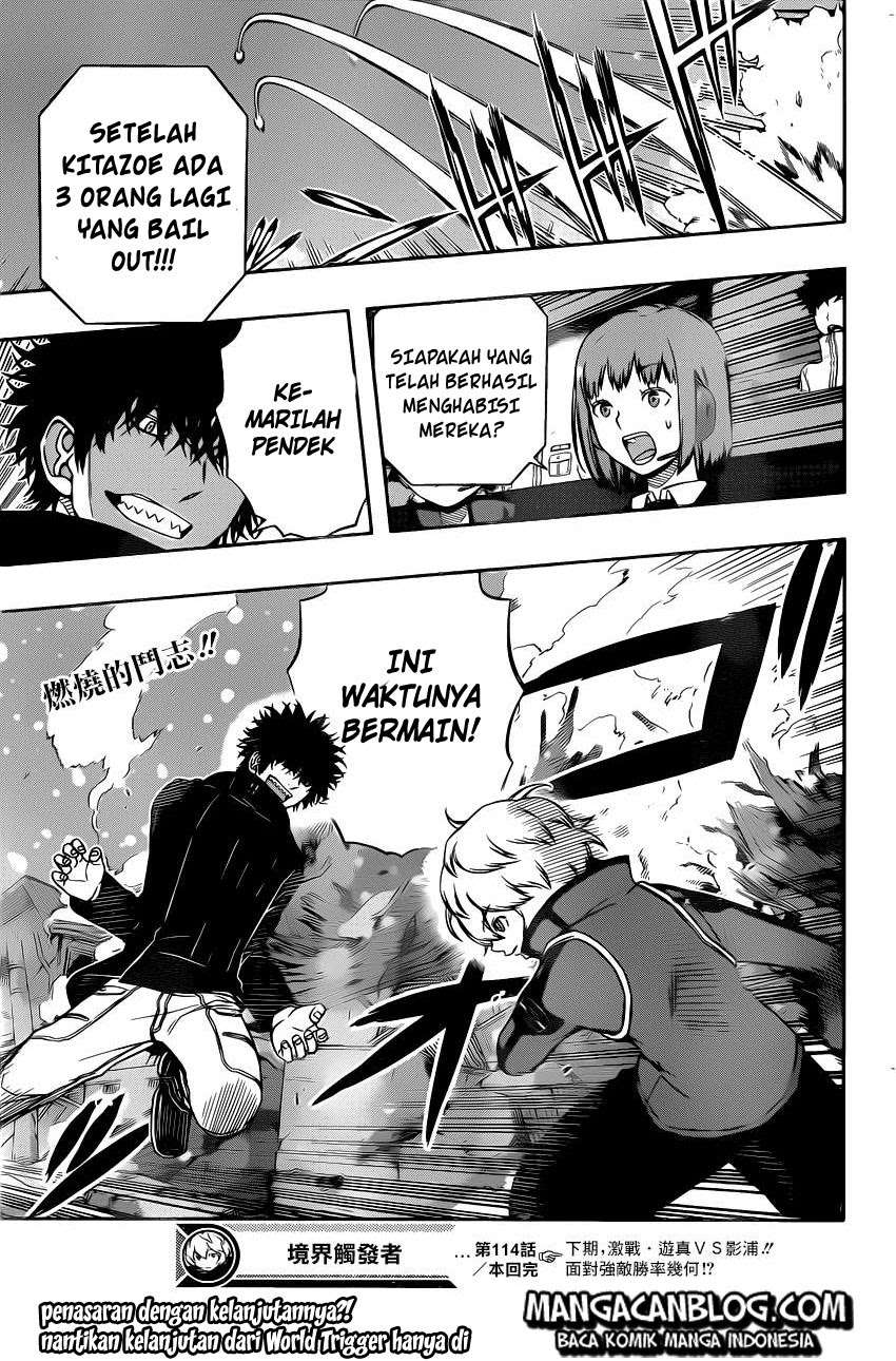 World Trigger Chapter 114 - halaman 19