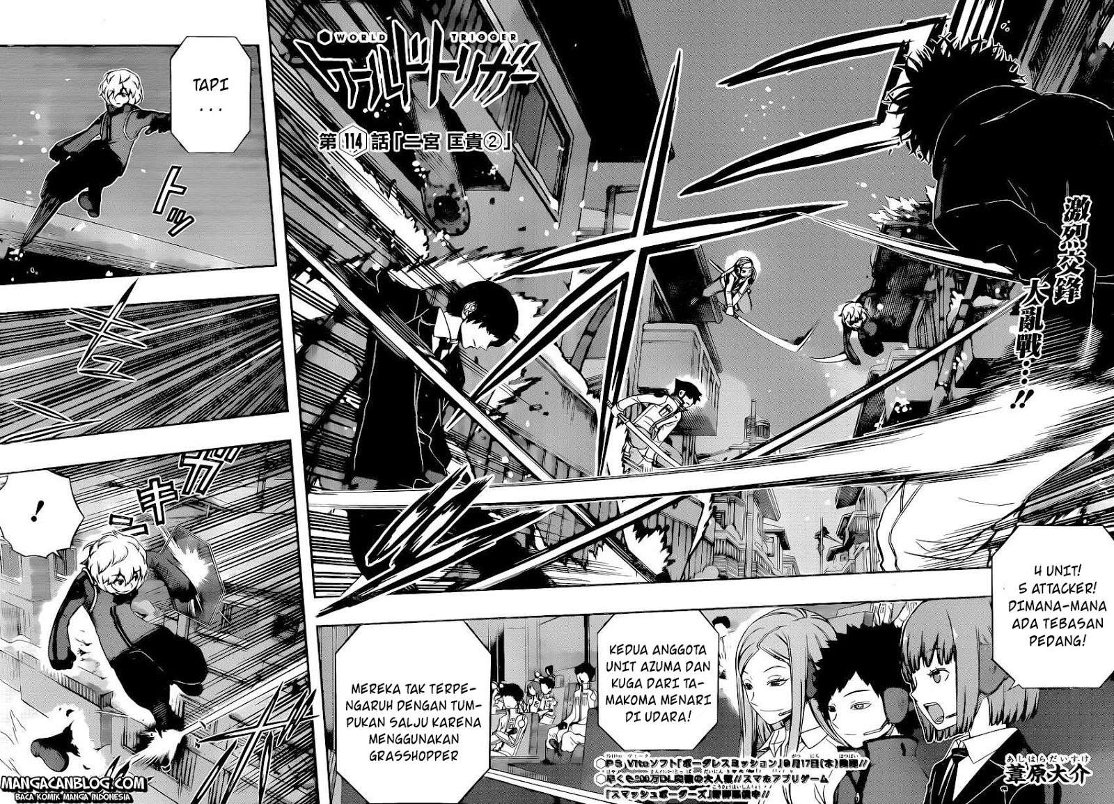 World Trigger Chapter 114 - halaman 3