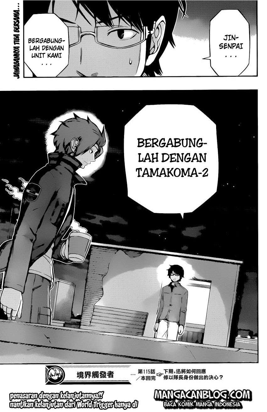 World Trigger Chapter 115 - halaman 19
