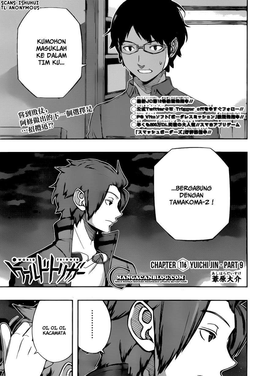World Trigger Chapter 116 - halaman 1