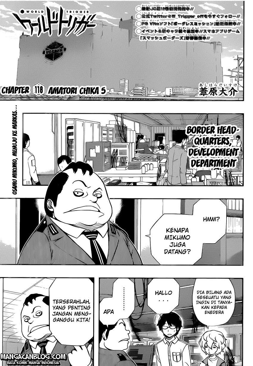 World Trigger Chapter 118 - halaman 2