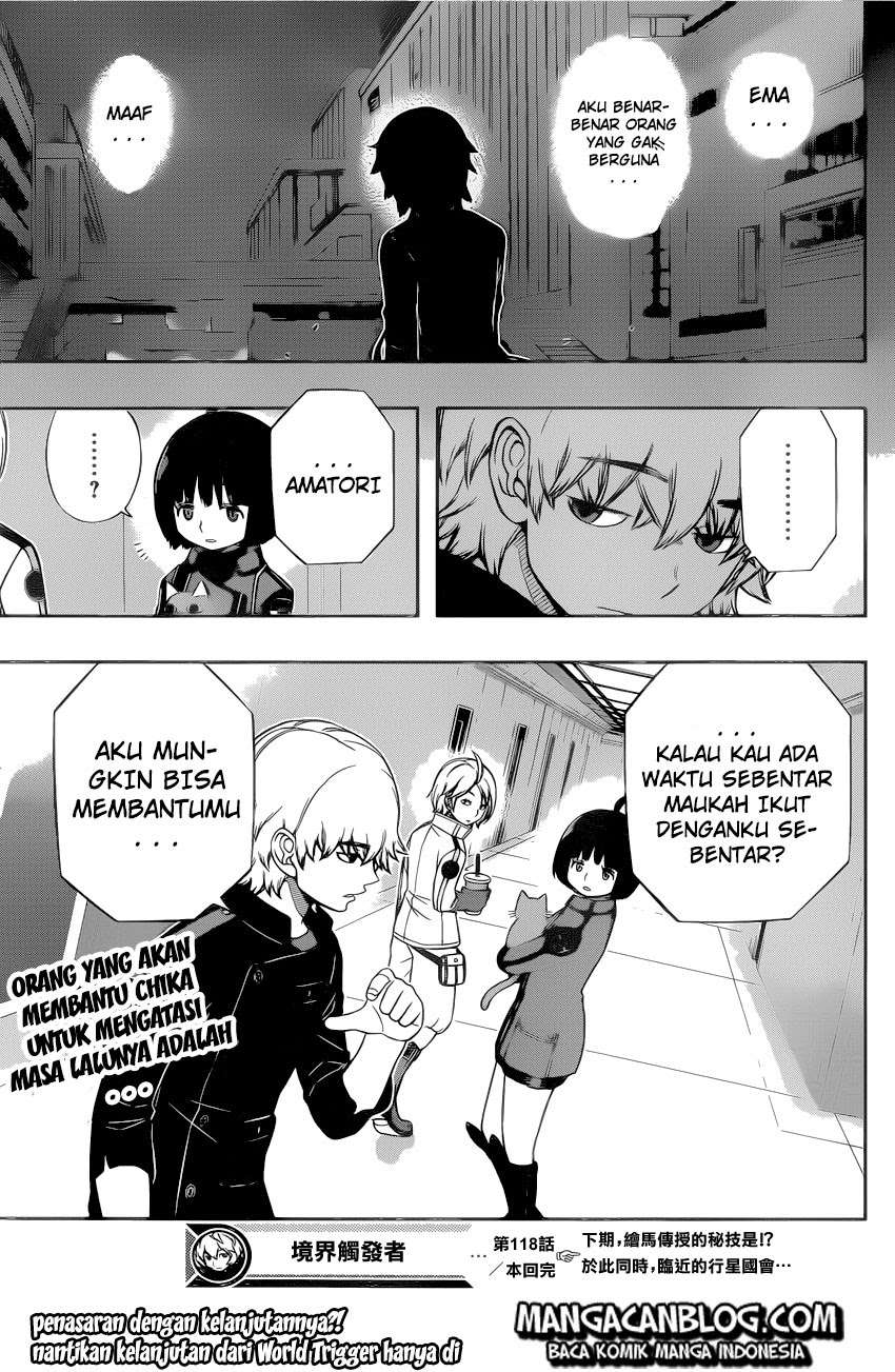 World Trigger Chapter 118 - halaman 20