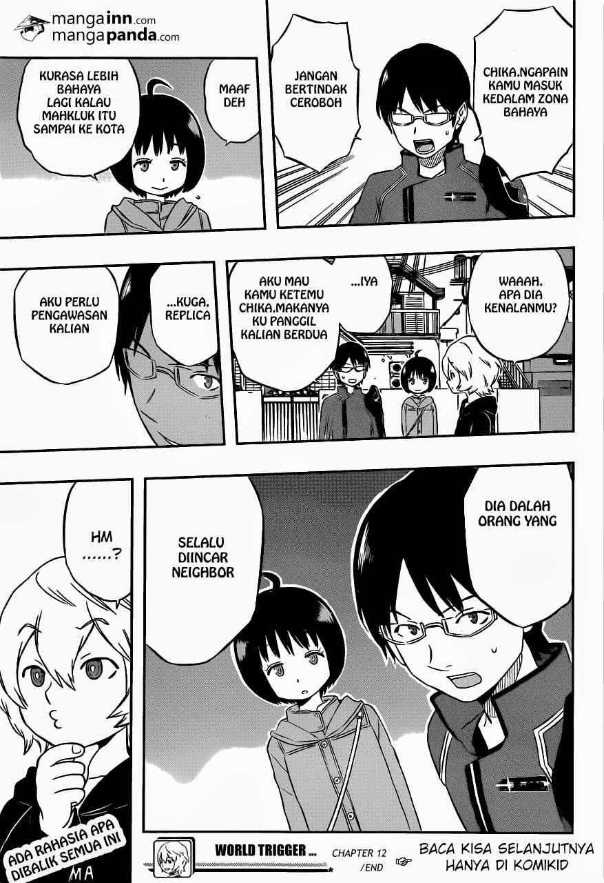World Trigger Chapter 12 - halaman 20