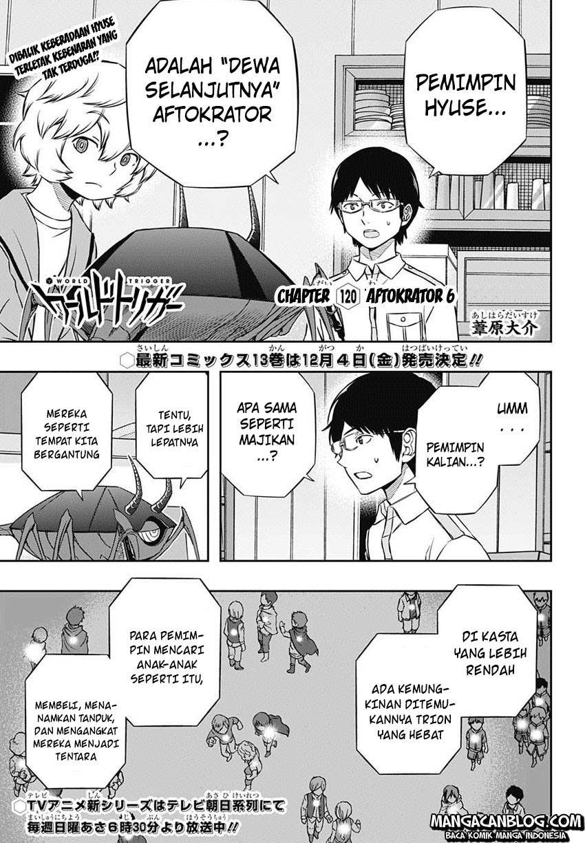 World Trigger Chapter 120 - halaman 2