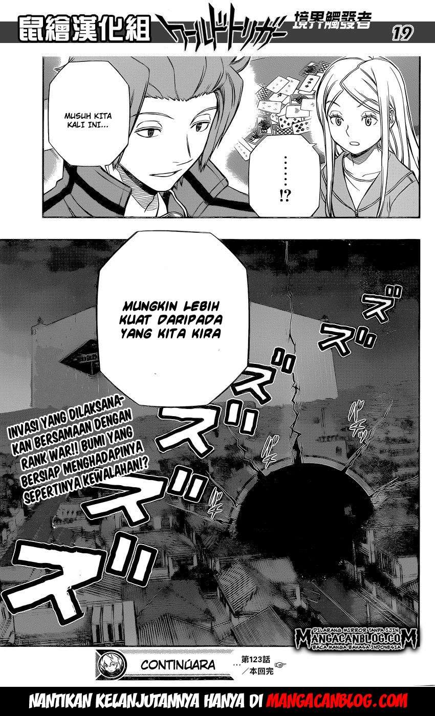 World Trigger Chapter 123 - halaman 19