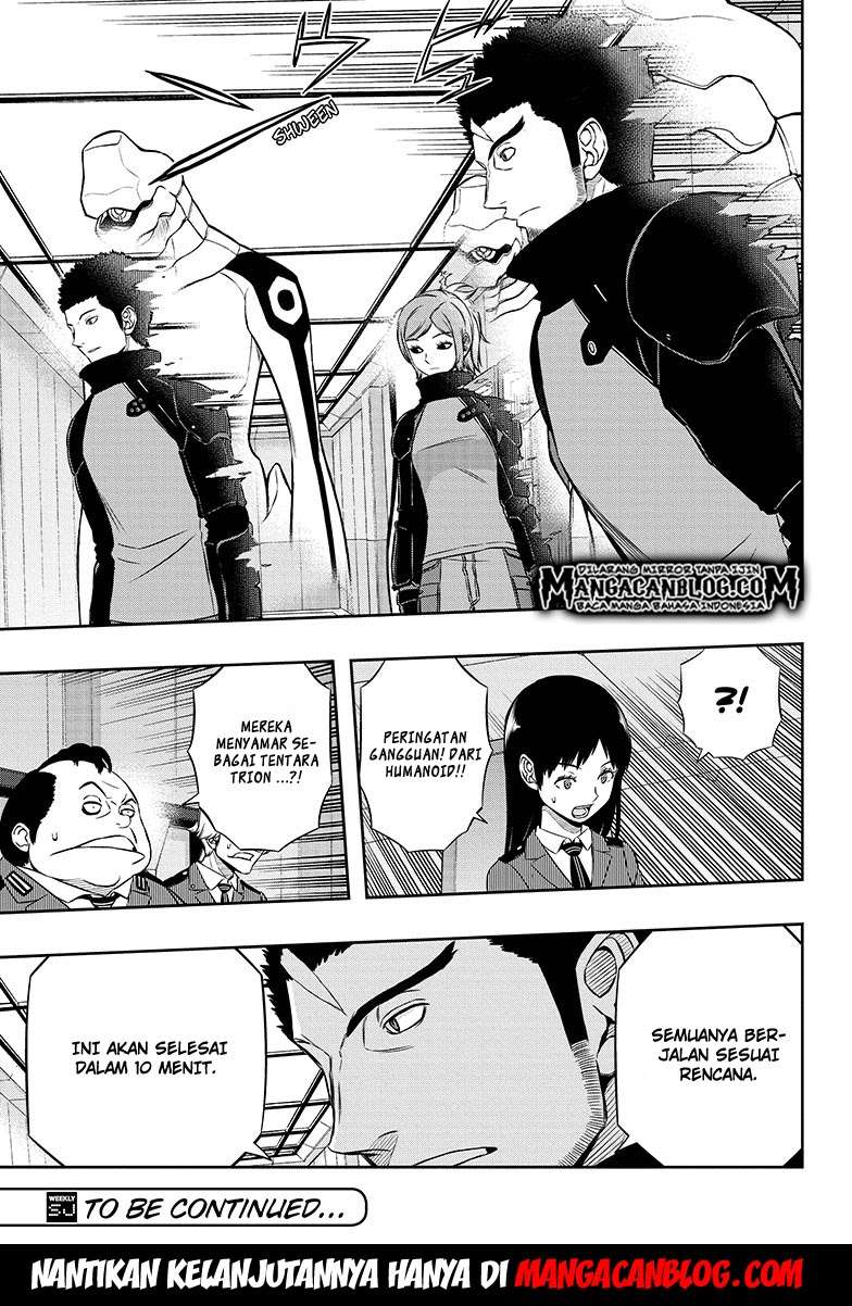 World Trigger Chapter 124 - halaman 19