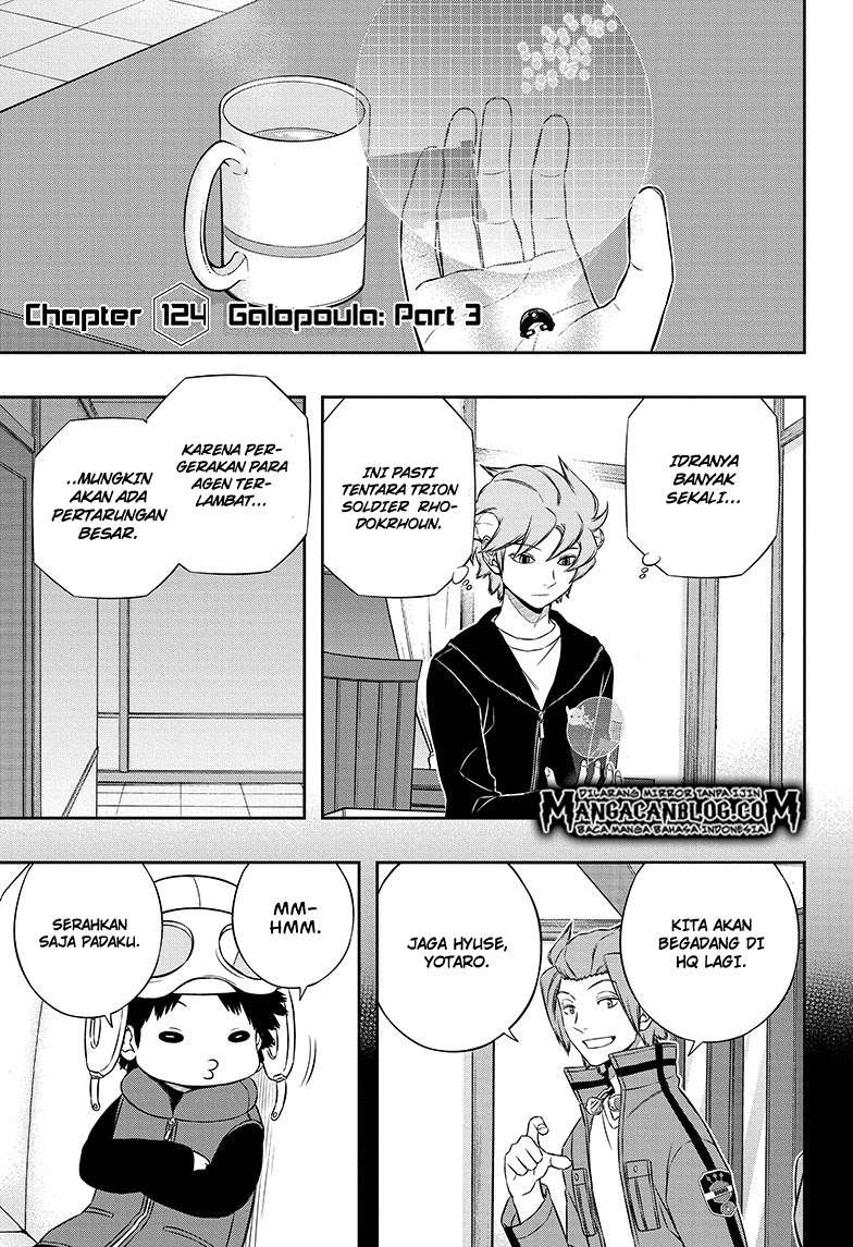 World Trigger Chapter 124 - halaman 3