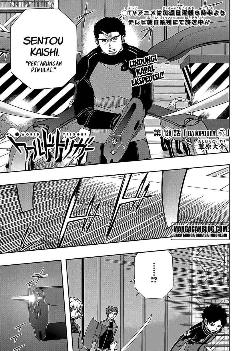 World Trigger Chapter 128 - halaman 1