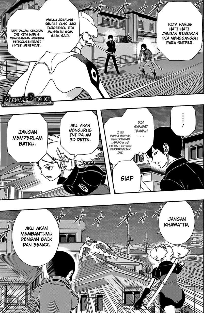 World Trigger Chapter 129 - halaman 10