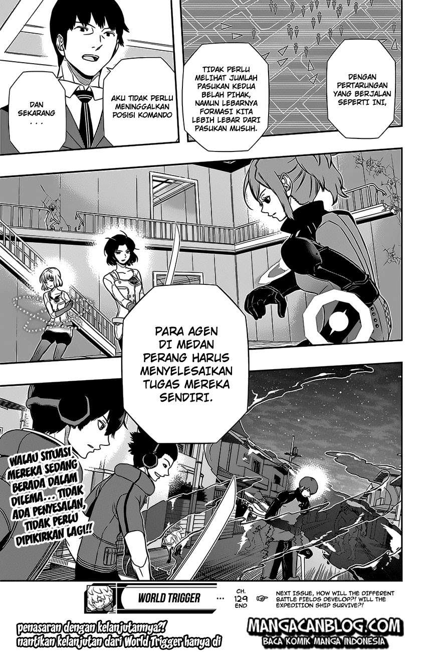 World Trigger Chapter 129 - halaman 20